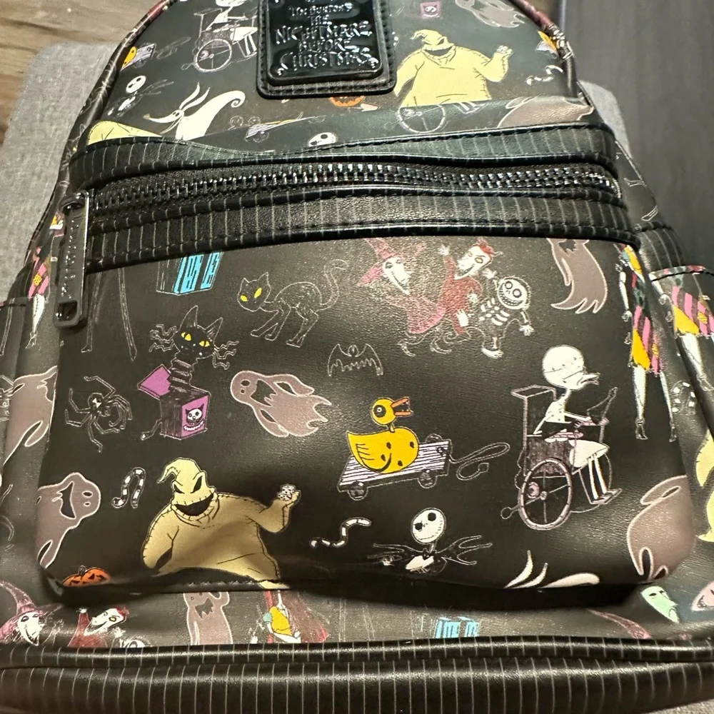 The Nightmare Before Christmas Loungefly Backpack Purse